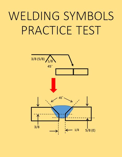 Welding Symbols Practice Test
